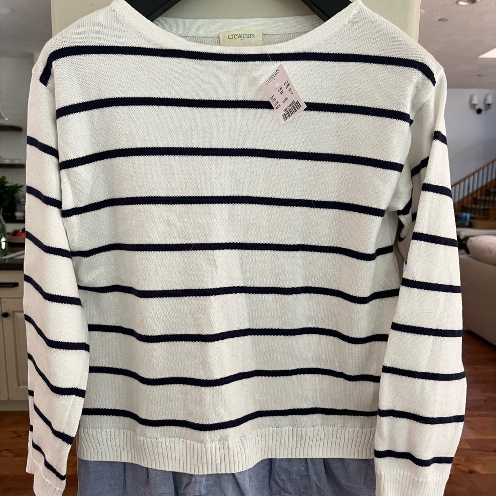 Crewcuts striped sweater